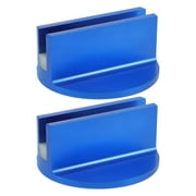 Aloha 2pcs Aluminum Floor Jacks Pad Adapter Magnetic Jacks Pad Auto Accessories Pinch Weld Universal Challenger For Floor Jacks